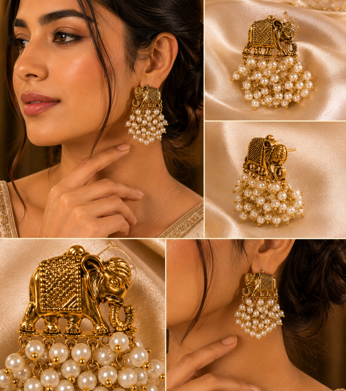 Gajendra Pearl Jhumka ✨