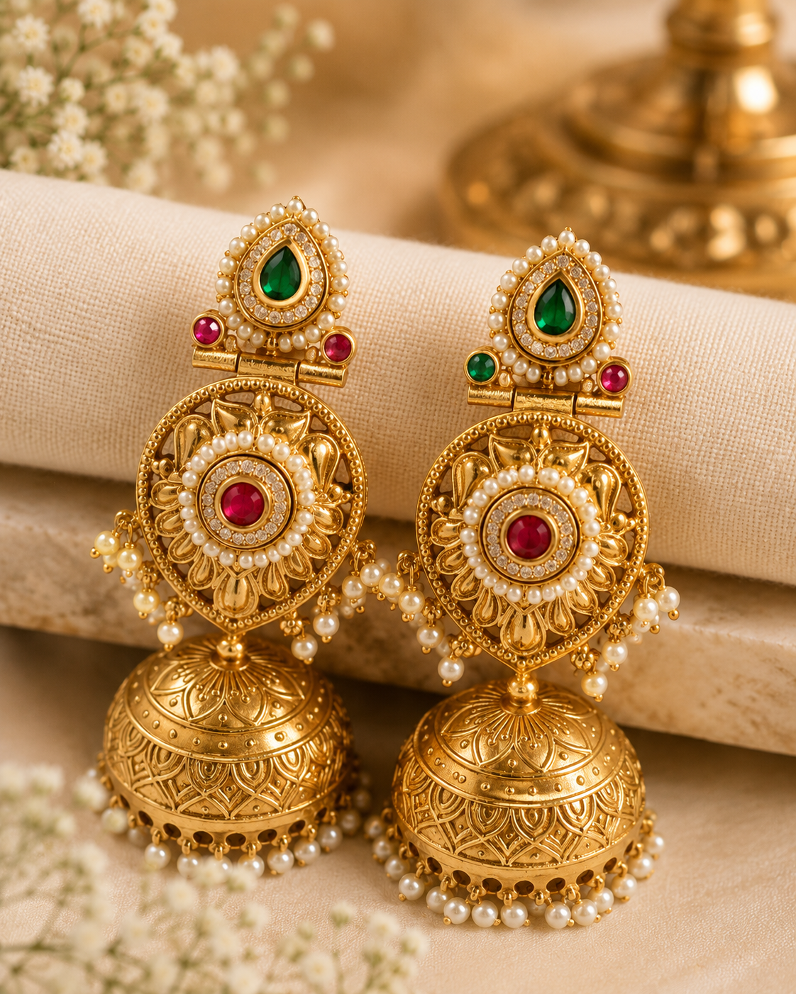 Sunehri Boond Jhumka ✨