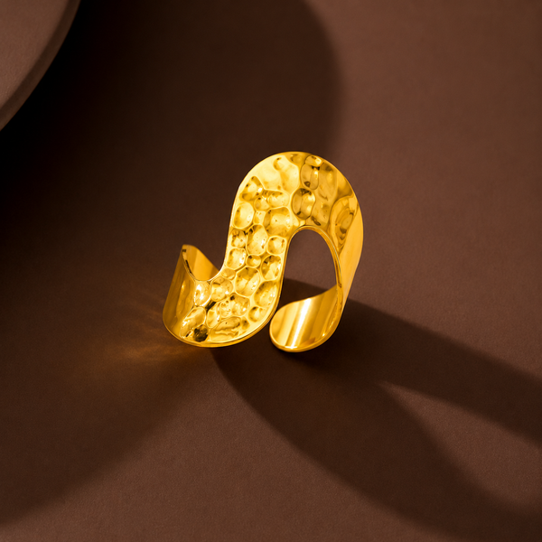 Golden Wave🌊〰️💛 RING💍