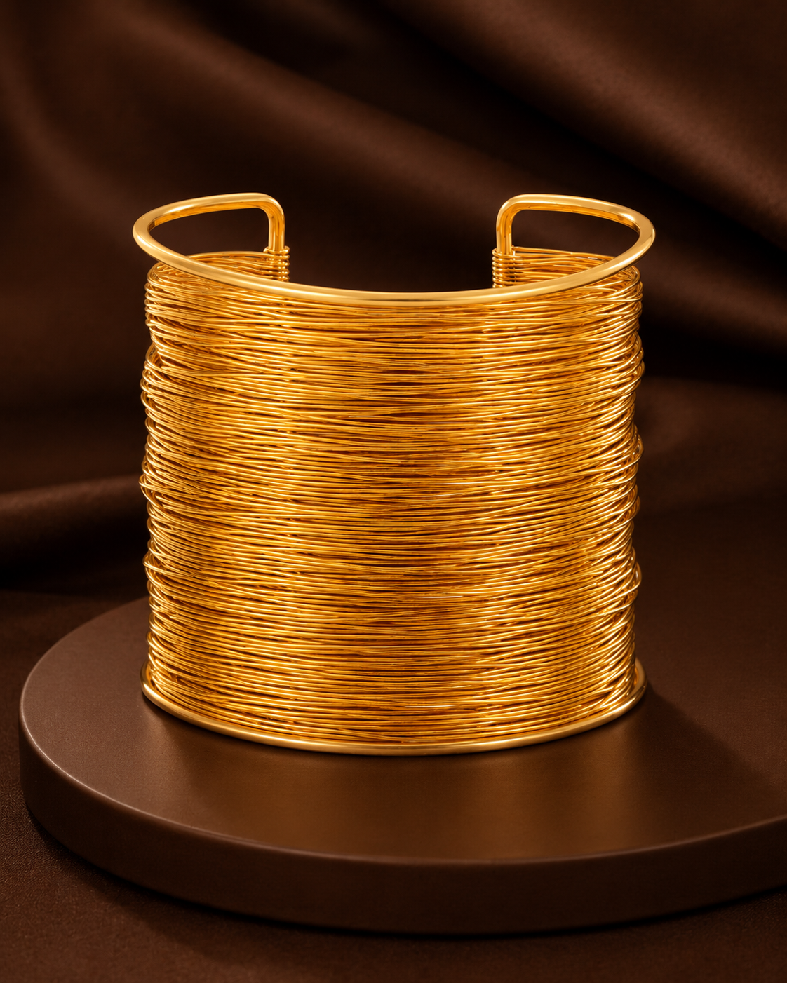 💛✨Golden Royal Wire Cuff Bracelet
