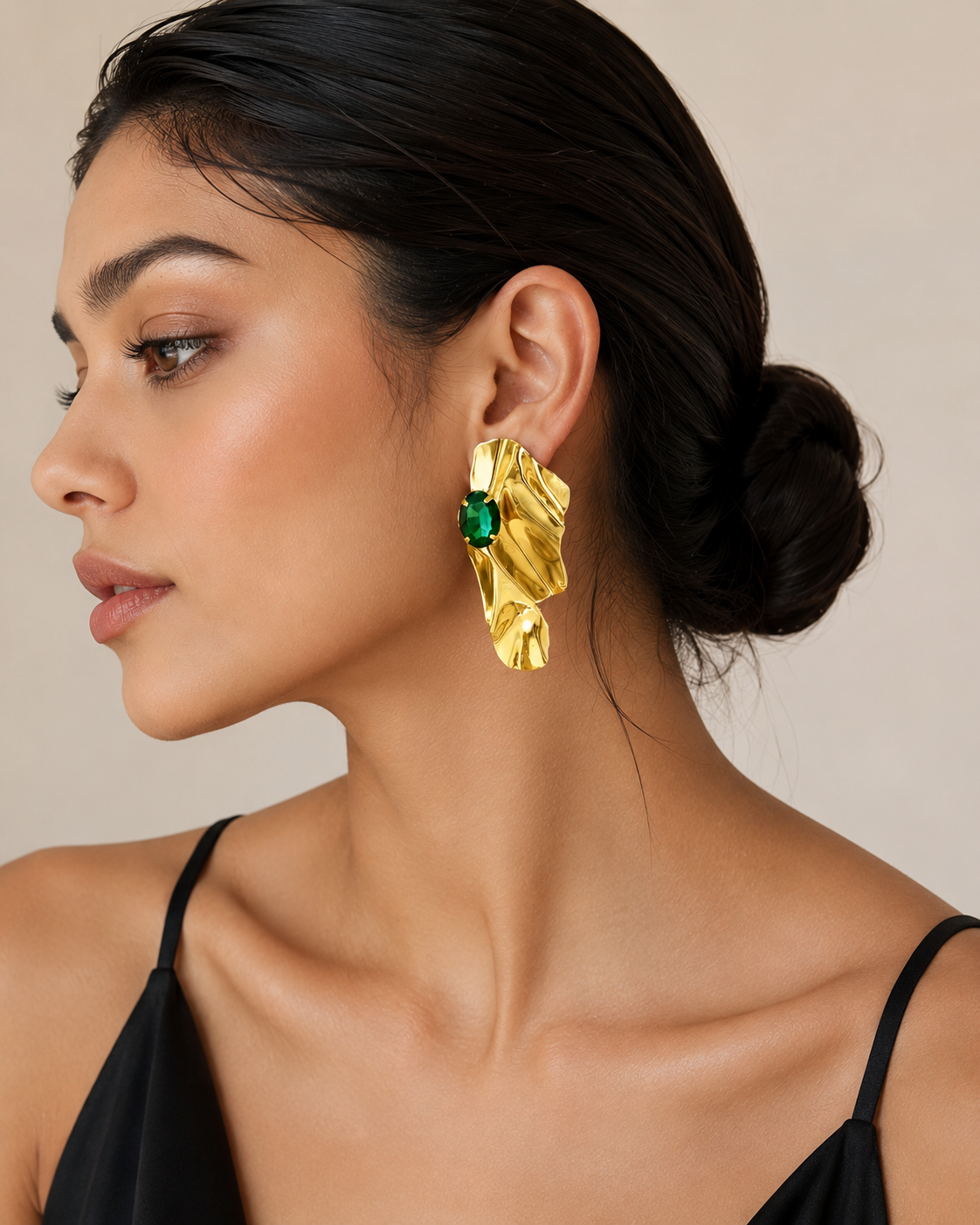 Golden 🟡Royal Green Earrings
