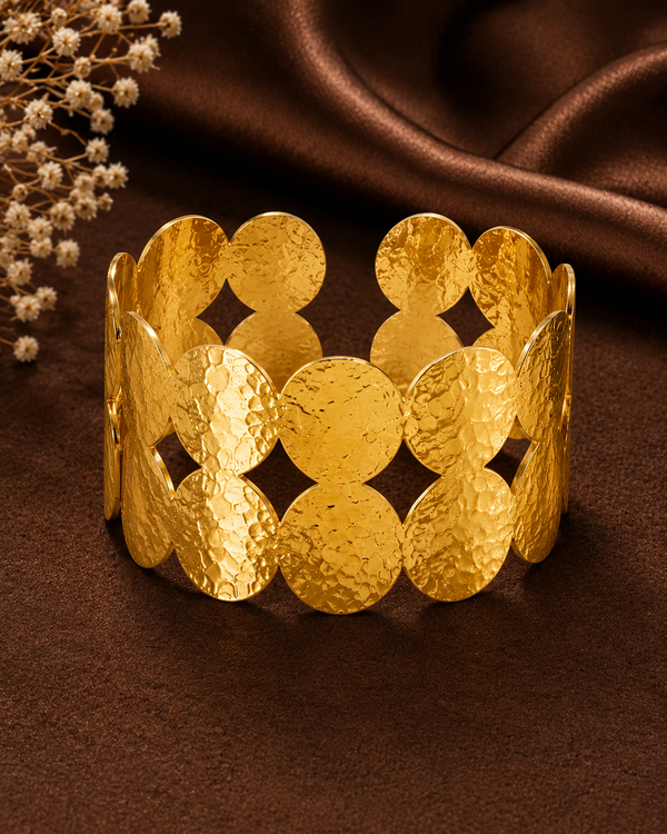 💛🟡✨Golden Coin Cuff bracelet