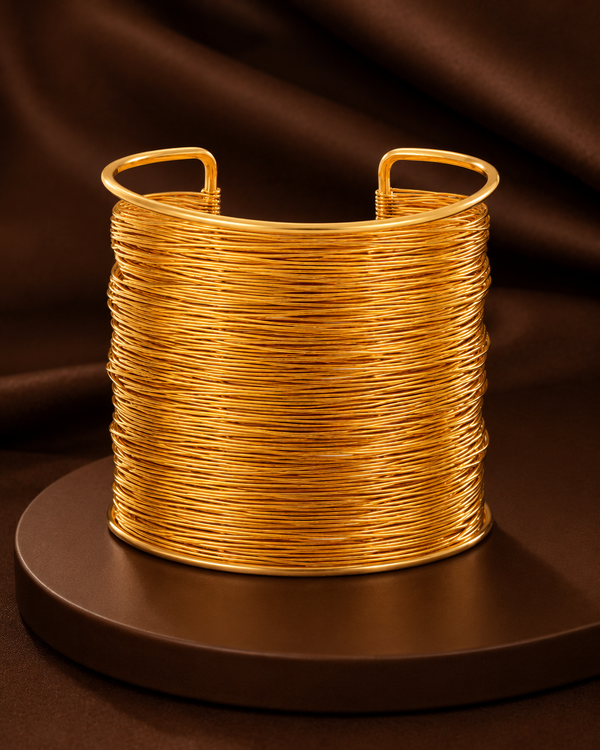 💛✨Golden Royal Wire Cuff Bracelet