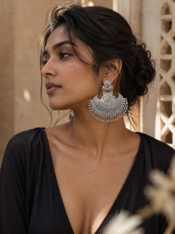 Chandrama✨🌙 jhumar earrings